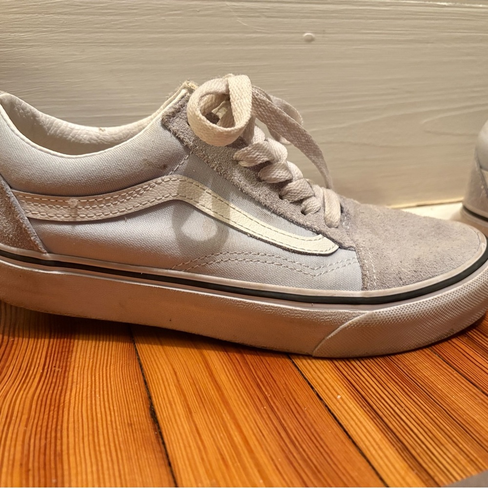 Vans White and light blue Sneakers